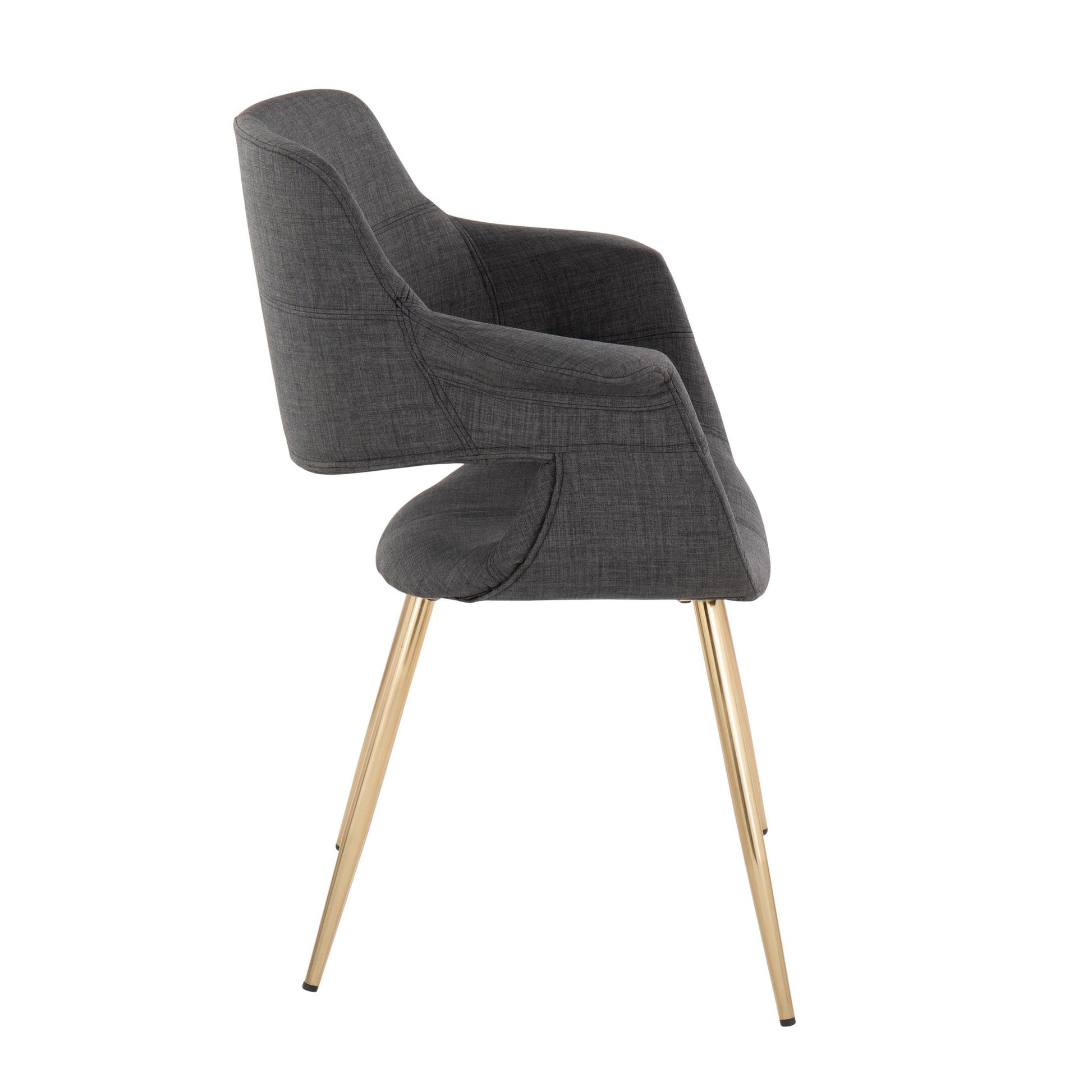 Vintage Flair Chair - Set of 2 Cream By LumiSource | Dining Chairs | Modishstore - 11