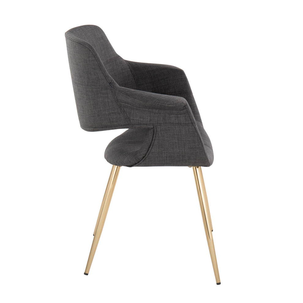 Vintage Flair Chair - Set of 2 Cream By LumiSource | Dining Chairs | Modishstore - 11