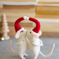 Kissing Felt Christmas Mice (Min 2) By Kalalou | Ornaments | Modishstore - 2