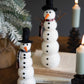 Felt Snowmen (Min 2) Set Of 2 By Kalalou | Ornaments | Modishstore