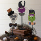 Painted Halloween Creatures On Stands Set Of 3 By Kalalou | Holiday | Modishstore