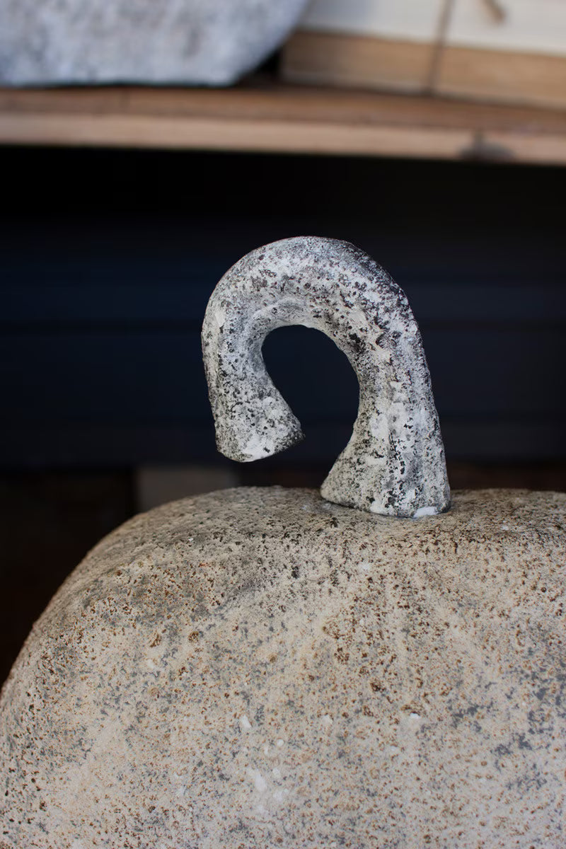 Set Of Three Rustic Metal Pumpkins By Kalalou