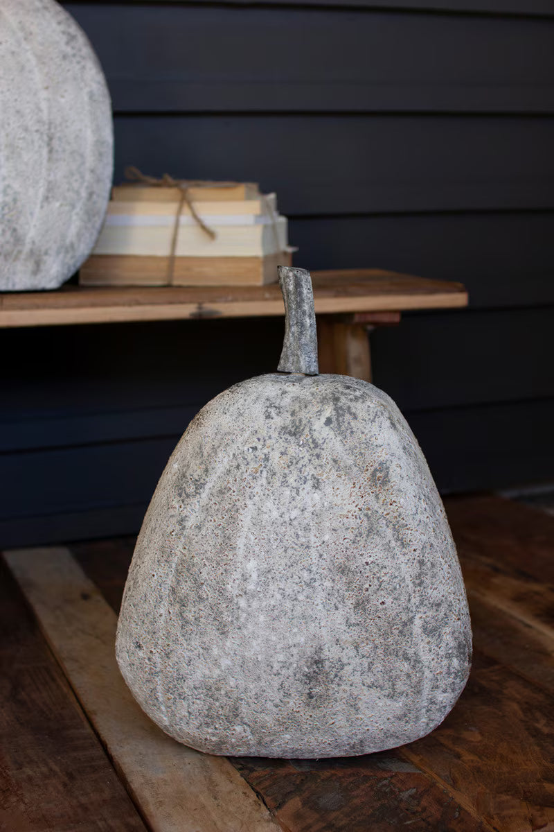 Set Of Three Rustic Metal Pumpkins By Kalalou