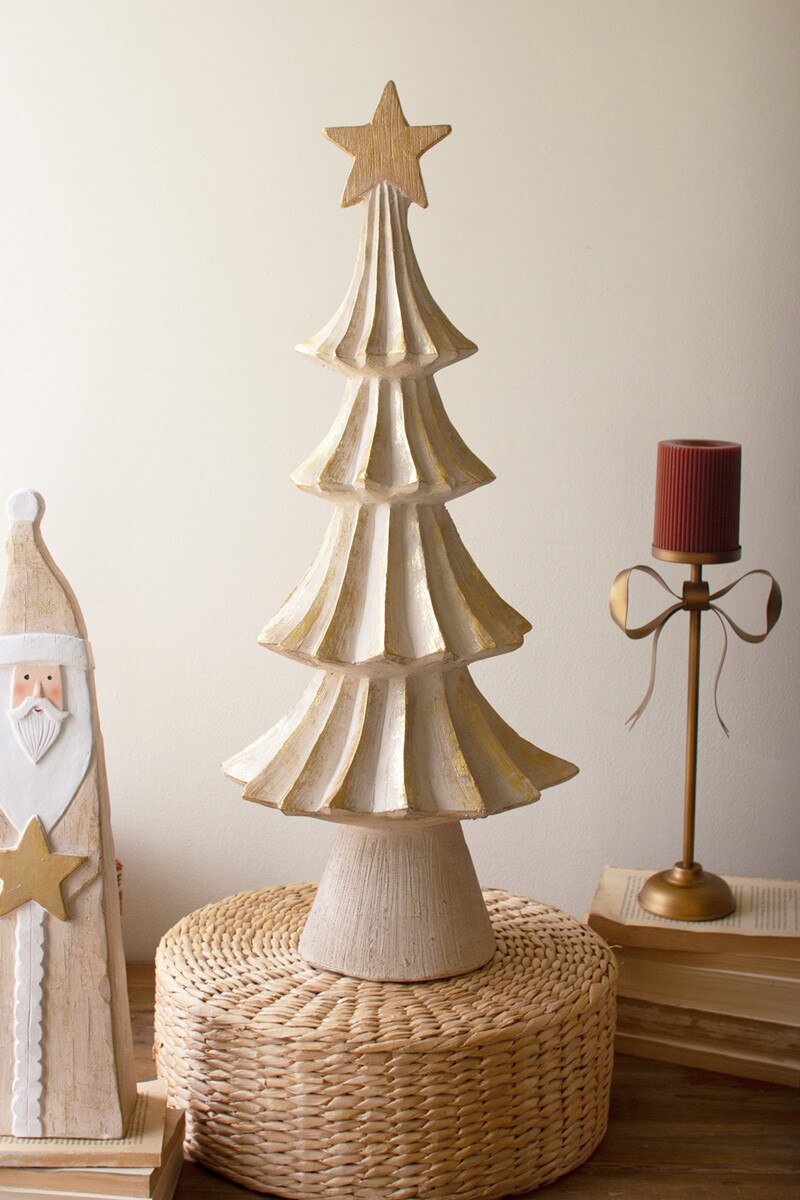 Resin Christmas Topiaries By Kalalou