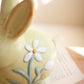 Set Of Two Colorful Faux Concrete Bunnies By Kalalou
