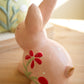 Set Of Two Colorful Faux Concrete Bunnies By Kalalou