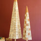 Set Of Two Assorted Wood Block Chirstmas Trees - Squares By Kalalou | Holiday | Modishstore - 1
