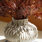 Ceramic Feather Vase 8.5" T By Kalalou | Vases | Modishstore