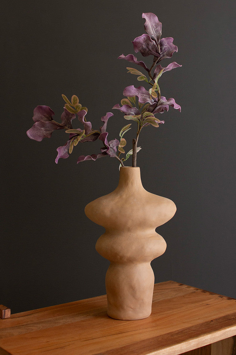 Ceramic Oval Bubbles Vase - 16.5" T By Kalalou | Vases | Modishstore