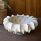 Organic White Ceramic Compote By Kalalou