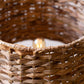 Driftwood Table Lamp With Woven Seagrass Shade By Kalalou