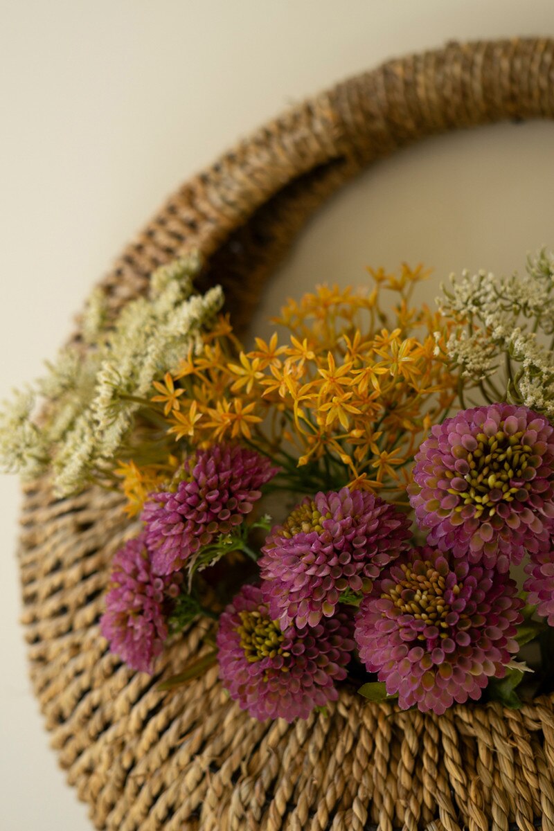 Kalalou Woven Vine Wall Basket - Thumbnail 3