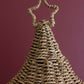 Set Of Two Woven Vine Christmas Trees By Kalalou
