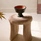 Carved Wooden Stool By Kalalou