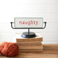 Naughty/Nice Flip Sign (Min 2) By Kalalou | Ornaments | Modishstore