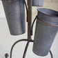 Metal French Pot Flower Tower By Kalalou