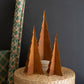 Set Of Three Rustic Christmas Trees (Min 2) By Kalalou