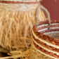 Set Of Two Seagrass Baskets With Grass Detail By Kalalou | Bins, Baskets & Buckets | Modishstore - 2