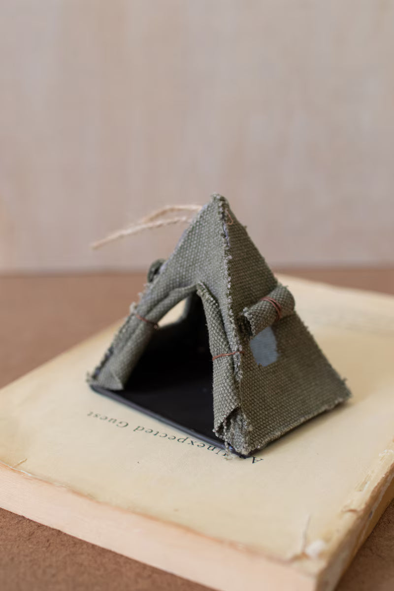 Set Of Four Tent Ornaments (Min 2) By Kalalou