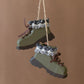 Green Boots Christmas Ornament (Min 6) By Kalalou