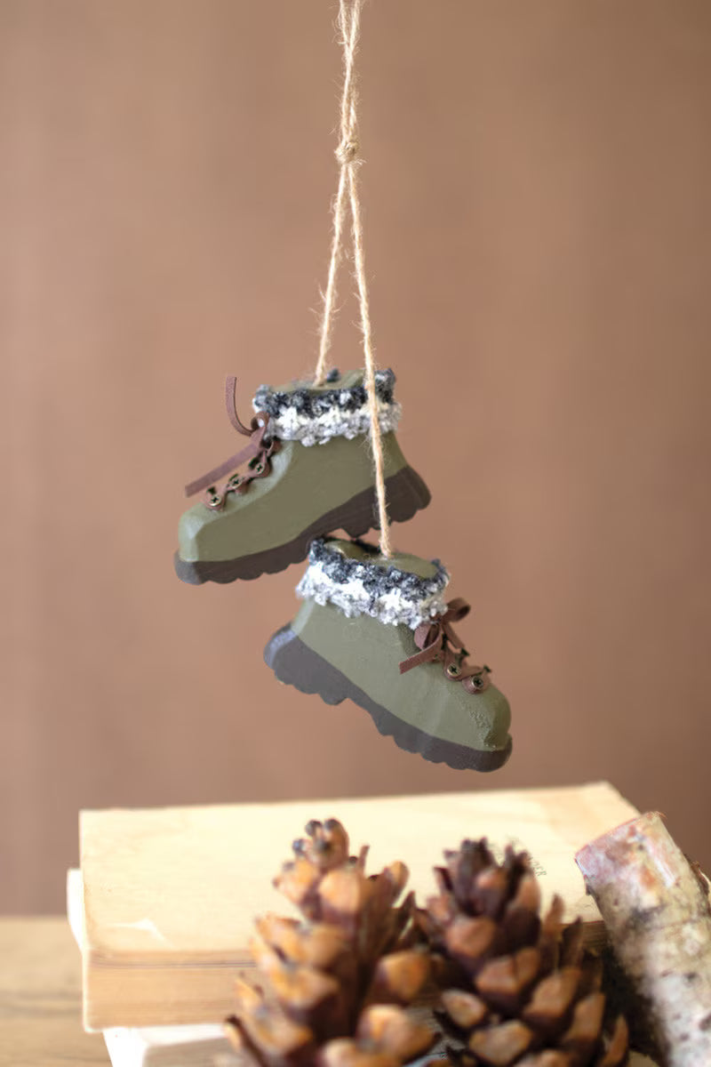 Green Boots Christmas Ornament - Thumbnail 5