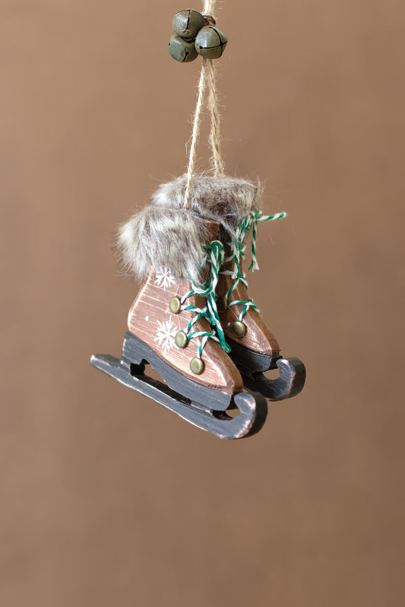 Skates Christmas Ornament (Min 6) By Kalalou