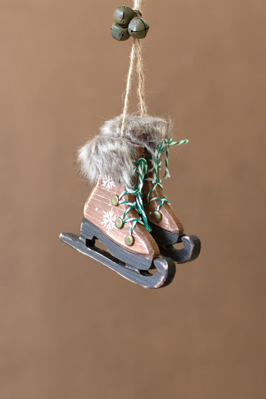 Skates Christmas Ornament (Min 6) By Kalalou
