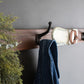 Wooden Ski Wall Coat Rack By Kalalou