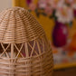 Set Of Two Rattan Easter Eggs (Min 2) By Kalalou