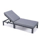 LeisureMod Chelsea Modern Outdoor Chaise Lounge Chair With Cushions | Outdoor Chaise Lounges | Modishstore - 4