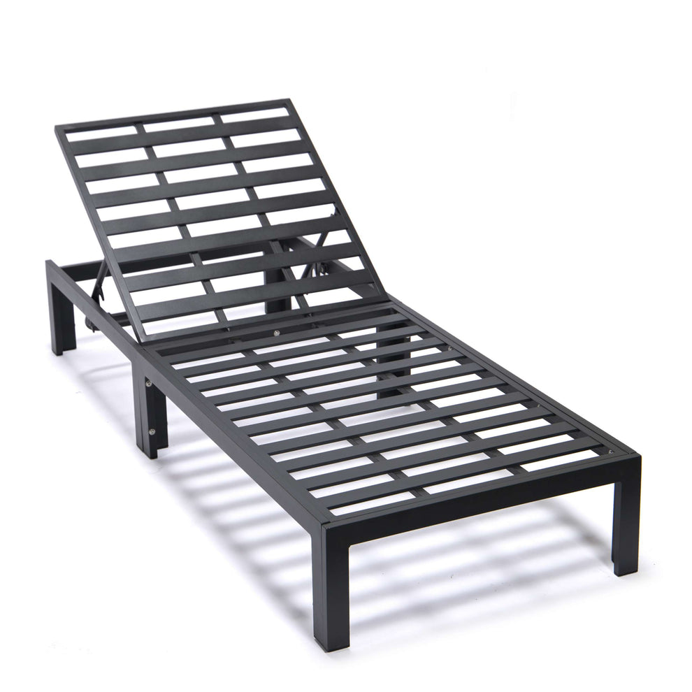LeisureMod Chelsea Modern Outdoor Chaise Lounge Chair With Cushions | Outdoor Chaise Lounges | Modishstore - 11