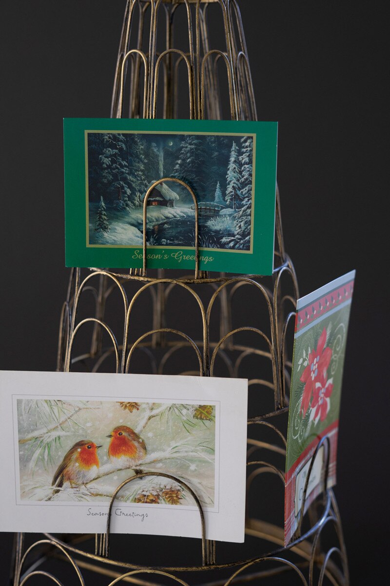 Kalalou Christmas Tree Card Holder - Thumbnail 4