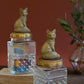 Set Of Two Fox Canisters By Kalalou
