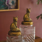 Set Of Two Fox Canisters By Kalalou