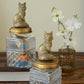 Set Of Two Fox Canisters By Kalalou