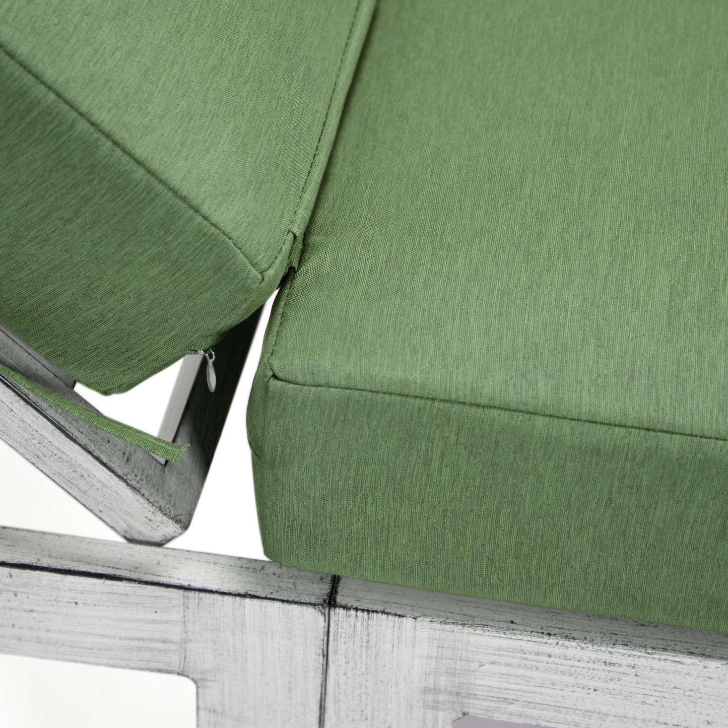 LeisureMod Chelsea Modern Outdoor White Chaise Lounge Chair Set of 2 With Side Table & Cushions | Outdoor Chaise Lounges | Modishstore - 19