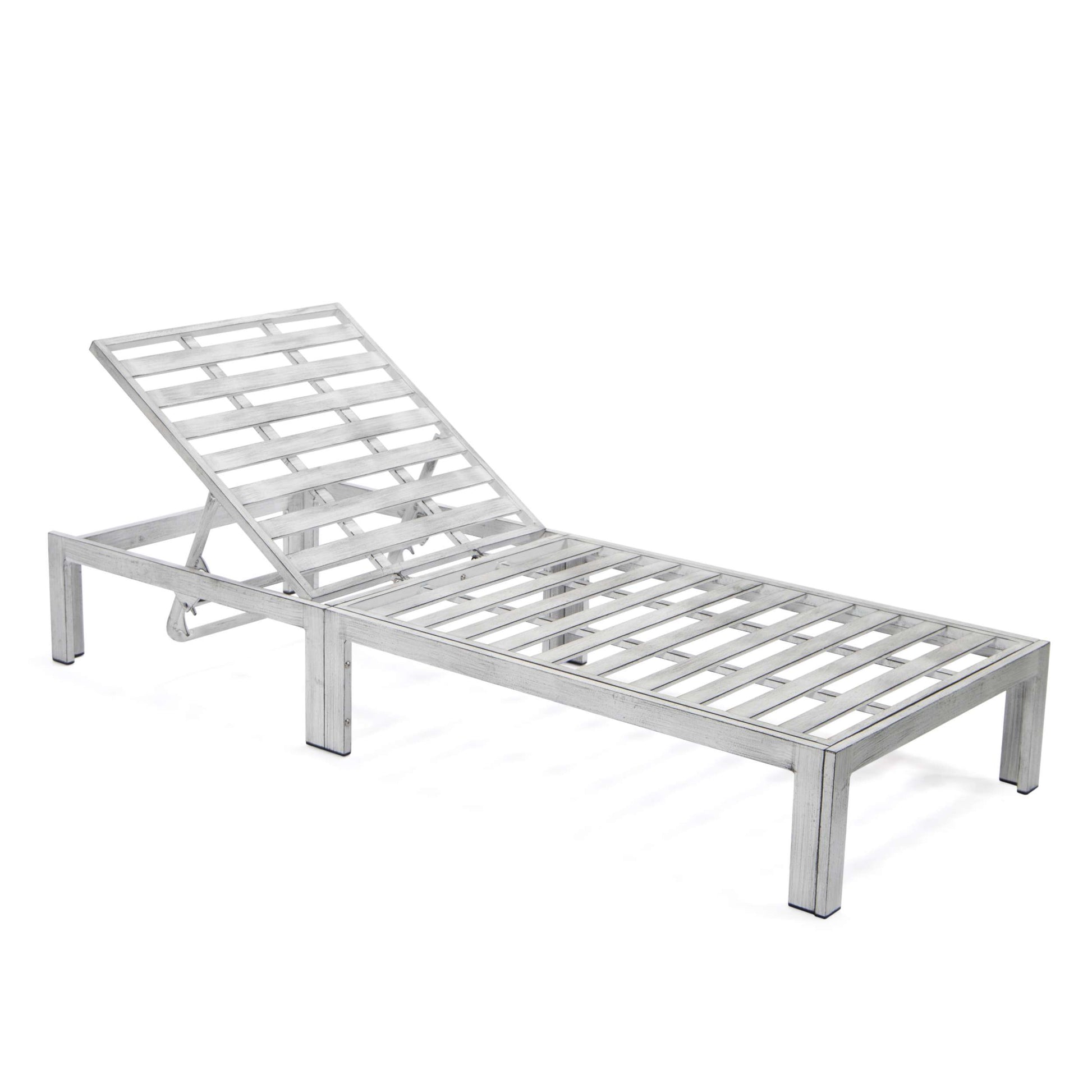 LeisureMod Chelsea Modern Outdoor White Chaise Lounge Chair Set of 2 With Side Table & Cushions | Outdoor Chaise Lounges | Modishstore - 22
