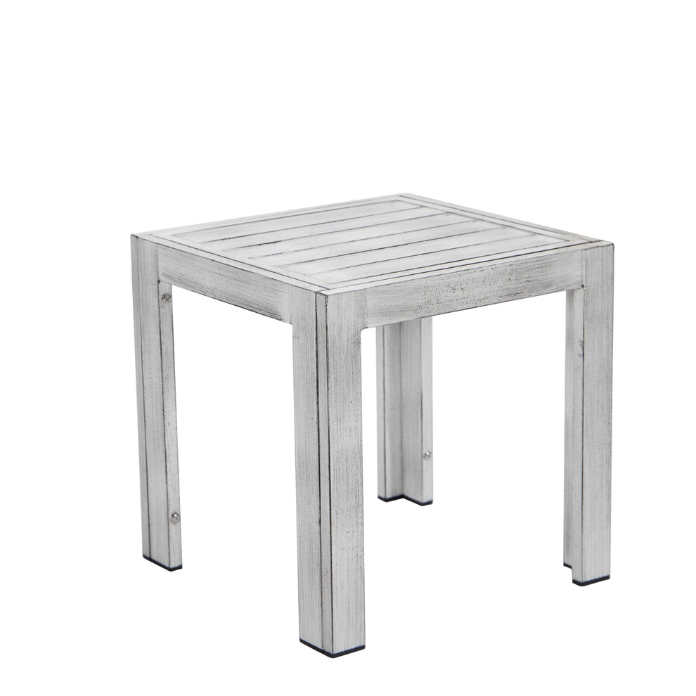 LeisureMod Chelsea Modern Outdoor Weathered Grey Chaise Lounge Chair With Side Table & Cushions | Outdoor Chaise Lounges | Modishstore - 21