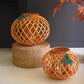 Set Of Two Willow Pumpkin Lanterns By Kalalou