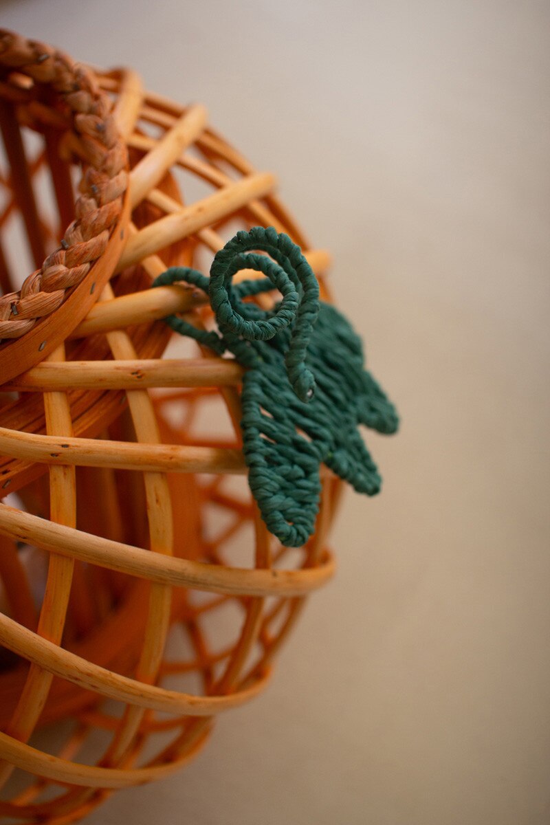 Kalalou Willow Pumpkin Lanterns - Thumbnail 4