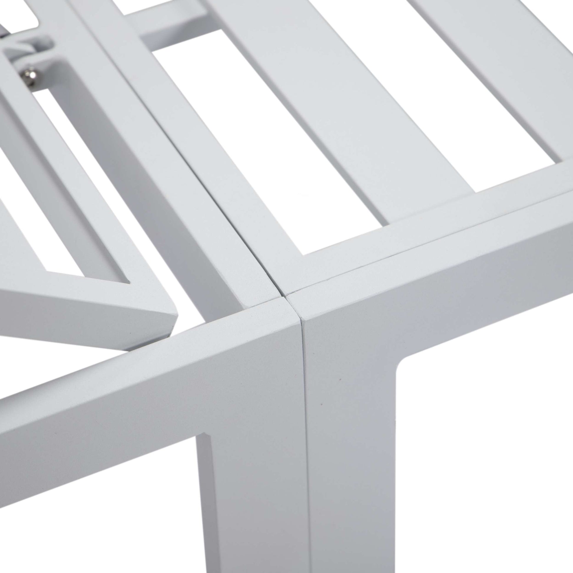 LeisureMod Chelsea Modern Outdoor White Chaise Lounge Chair With Cushions Set of 2 | Outdoor Chaise Lounges | Modishstore - 6