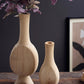 Carved Wooden Bud Vases Set Of 2 By Kalalou | Vases | Modishstore - 3