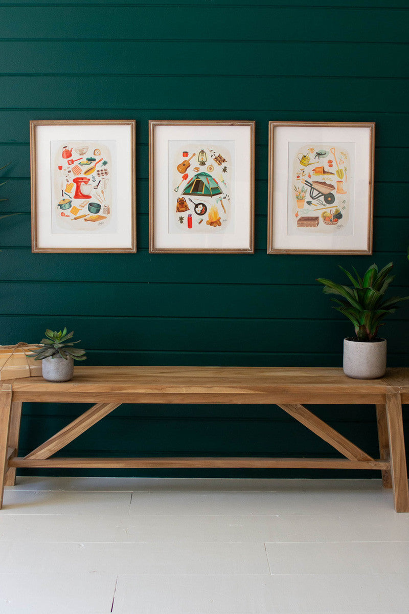 Framed Cooking Print Under Glass By Kalalou | Wall Painting | Modishstore - 2