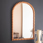 Wooden Ball Arched Mirror By Kalalou | Mirrors | Modishstore - 4