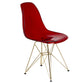 LeisureMod Cresco Molded Eiffel Side Chair with Gold Base - CR19TBLG | Dining Chairs | Modishstore - 10