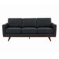 LeisureMod Chester Modern Leather Sofa With Birch Wood Base | Sofas | Modishstore - 20