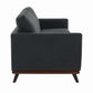 LeisureMod Chester Modern Leather Sofa With Birch Wood Base | Sofas | Modishstore - 23