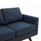 LeisureMod Chester Modern Leather Sofa With Birch Wood Base | Sofas | Modishstore - 9