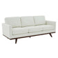 LeisureMod Chester Modern Leather Sofa With Birch Wood Base | Sofas | Modishstore - 6