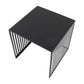 LeisureMod Cisco Modern Square Steel Side Table with Powder Coated Finish | Side Tables | Modishstore - 4